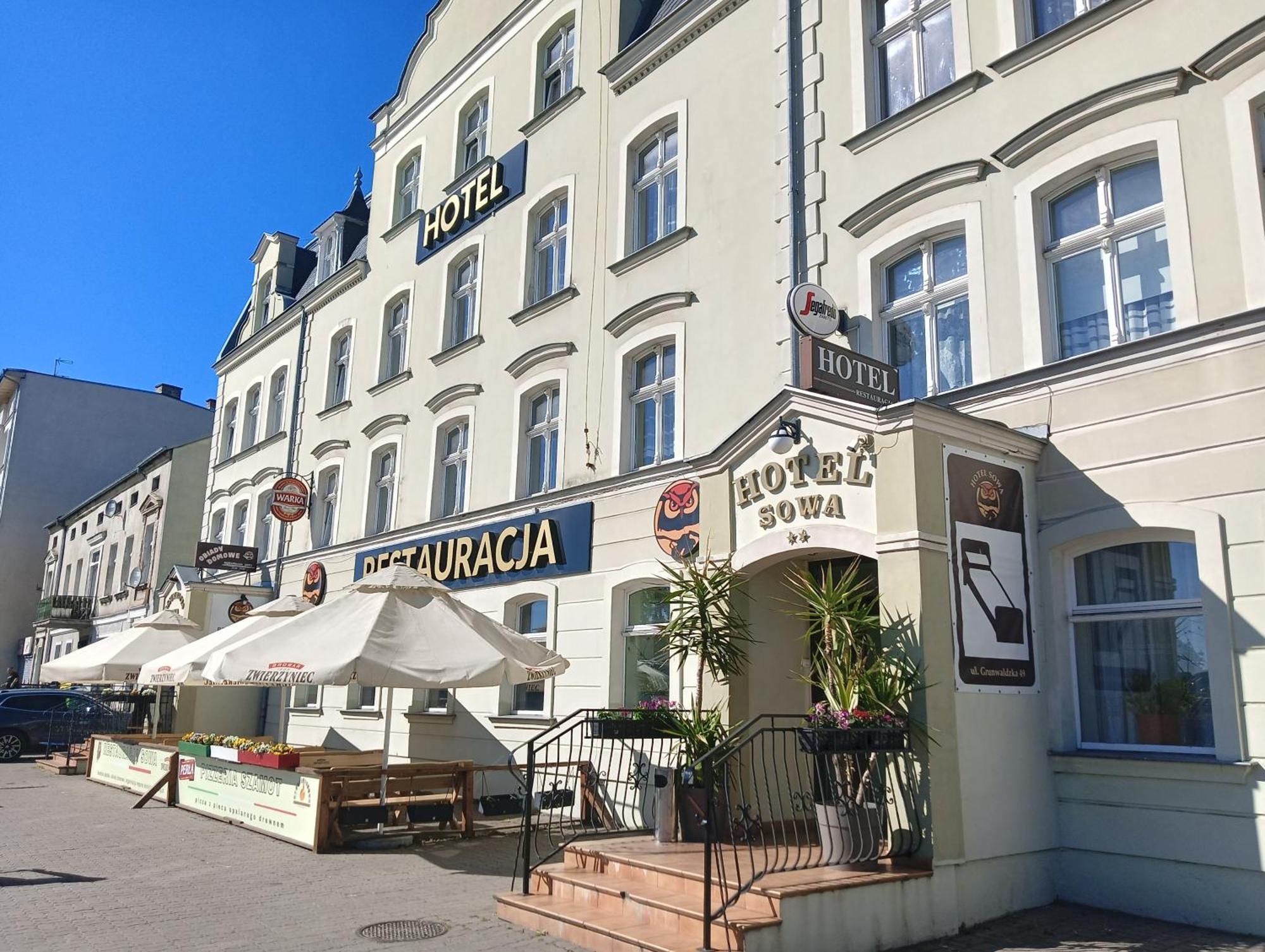 Hotel Sowa Elblag Exterior foto
